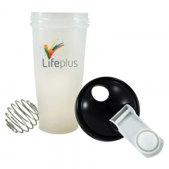 BPA free Plastic Shaker Bottle with Mixer