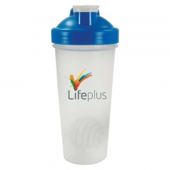 BPA free Plastic Shaker Bottle with Mixer