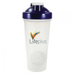 BPA free Plastic Shaker Bottle with Mixer