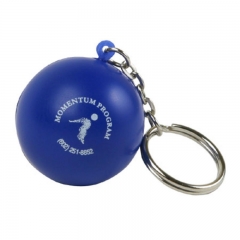 Foam Stress Ball Keychain