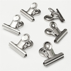 Metal Chrome Finishing Paper Clips