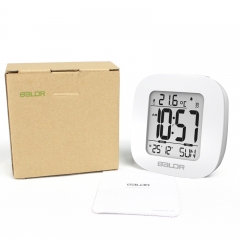 Digital LCD Alarm Clock Temperature