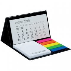 Desk Monthly Calendar with notepad