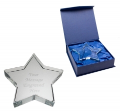 Star Crystal Paperweights