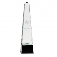 Crystal Tower Award Trophy