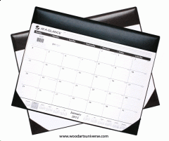 Desk Pad Calendar with Vinyl Corners