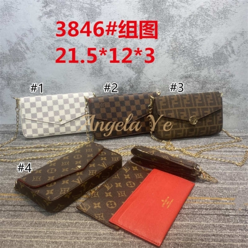 Wholesale messenger Bag size:21.5*12*3cm LOV #4896