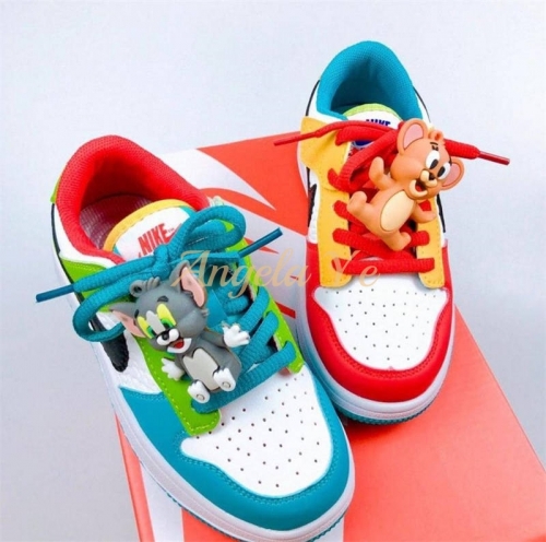 1 Pair sport shoes for kid size:9C-4Y with box #15506