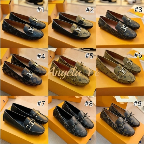 1 Pair top qulaity fashion couple shoes moccasin size:5-11 LOV #18937