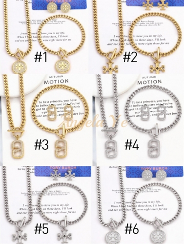 Wholesale Necklace & Bracelet & Earring set #17714