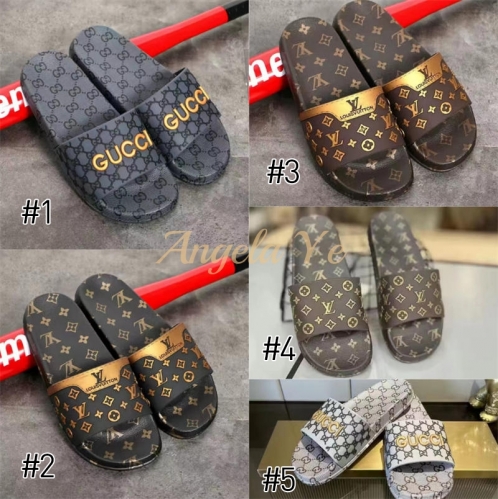 Wholesale Fashion Slippers for women Size:5-11 without box LOV #17829