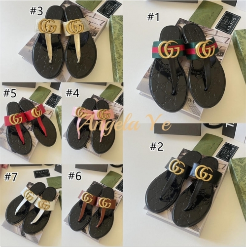 1 pair fashion slide slipper size:5-11 with box GUI #19333