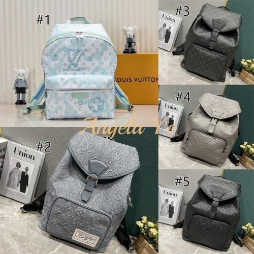 Top quality fashion real leather bag backpack LOV #20145