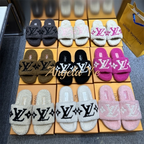 1 pair Top quality fashion slide slipper for women size:5-11 LOV #20187