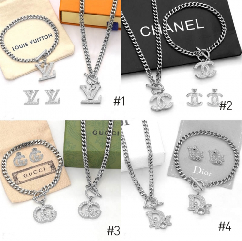 Wholesale Fashion Necklace & Bracelet & Earring set #10680