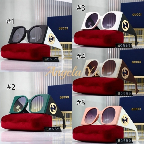 Wholesale fashion sunglasses with box GUI #23074