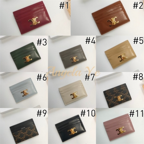 Real leather wallet size :10.5*7cm CEE #22088