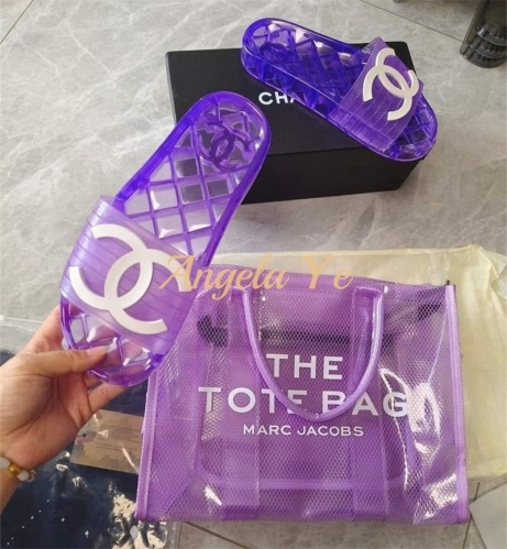 1 set fashion slipper & Tote bag CHL #23413