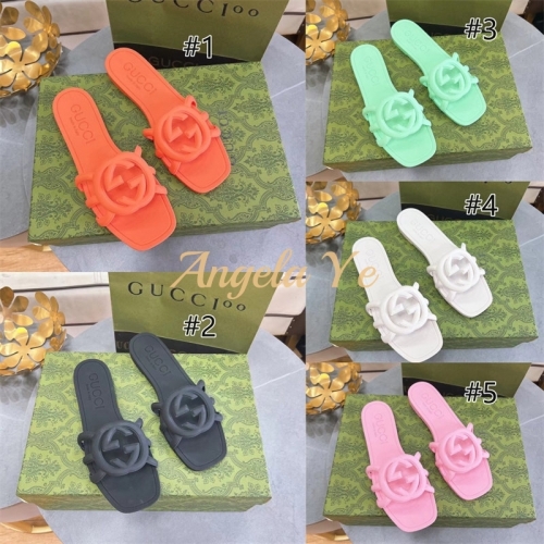 1 pair fashion slide slipper size:5-10 with box GUI #23453
