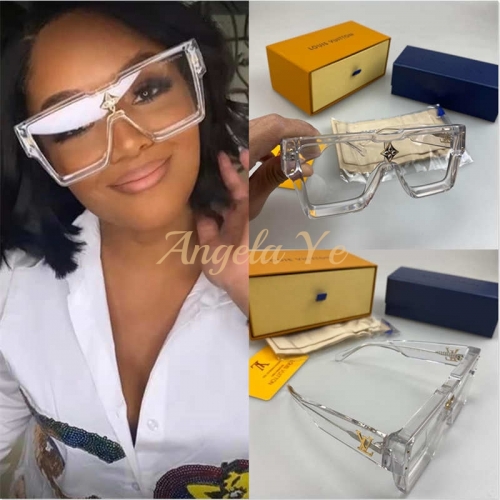1 pcs Fashion glasses with box free shipping LOV #7435