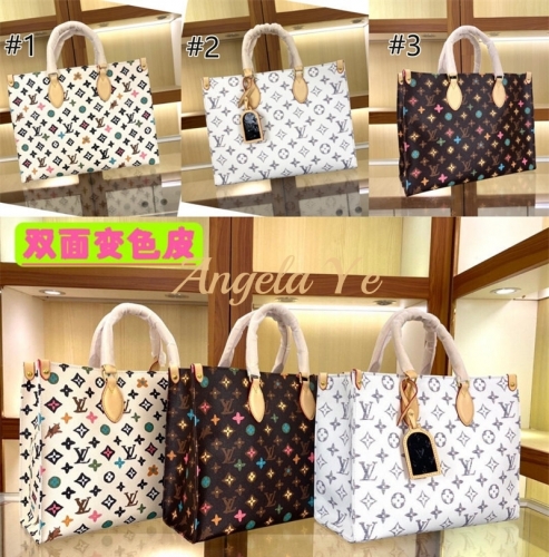 Top quality real leather Tote bag size:35*27*14cm LOV #23472