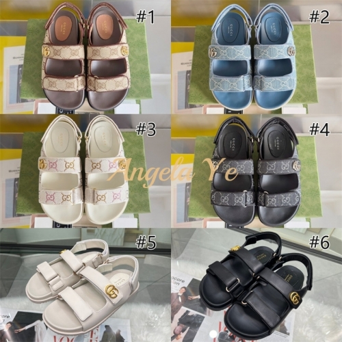 1 pair top qulaity fashion couple sandals size:5-12 with box GUI #23588