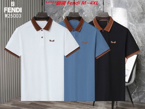 F.e.n.d.i. Lapel T-shirt 5409 Men