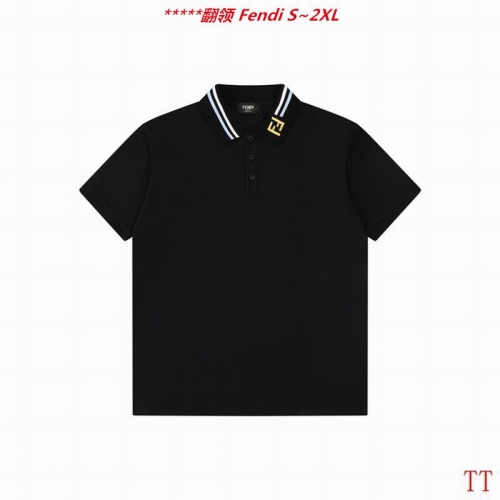 F.e.n.d.i. Lapel T-shirt 5020 Men