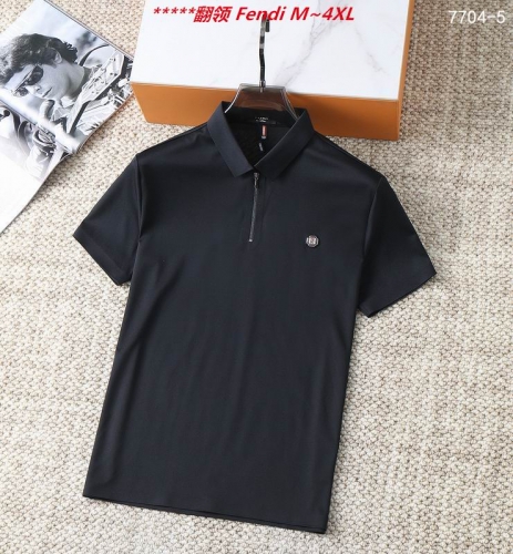 F.e.n.d.i. Lapel T-shirt 5436 Men