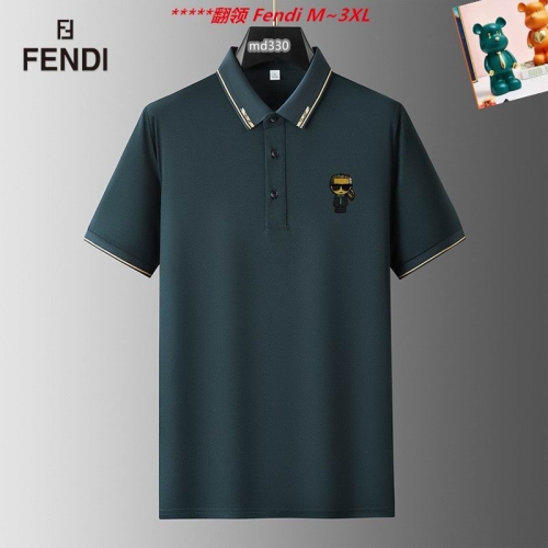 F.e.n.d.i. Lapel T-shirt 5375 Men