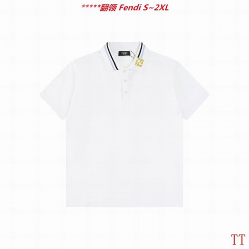 F.e.n.d.i. Lapel T-shirt 5018 Men