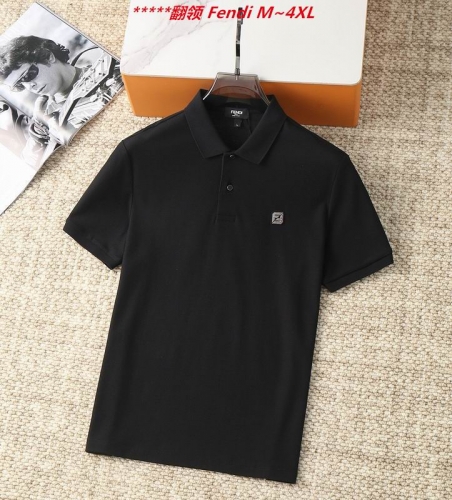 F.e.n.d.i. Lapel T-shirt 5421 Men