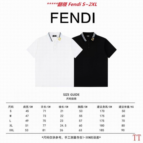 F.e.n.d.i. Lapel T-shirt 5012 Men