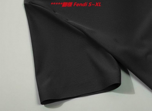 F.e.n.d.i. Lapel T-shirt 5002 Men