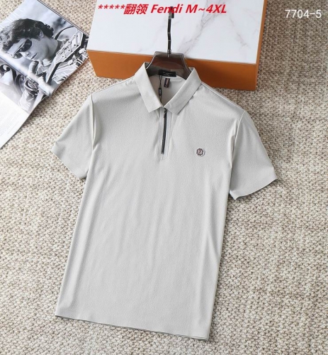 F.e.n.d.i. Lapel T-shirt 5434 Men