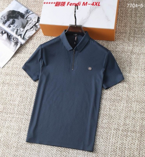 F.e.n.d.i. Lapel T-shirt 5433 Men