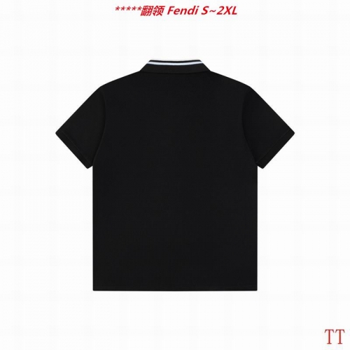F.e.n.d.i. Lapel T-shirt 5019 Men