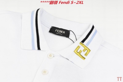 F.e.n.d.i. Lapel T-shirt 5013 Men
