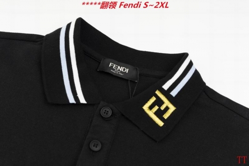 F.e.n.d.i. Lapel T-shirt 5015 Men