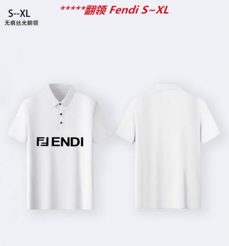F.e.n.d.i. Lapel T-shirt 5011 Men