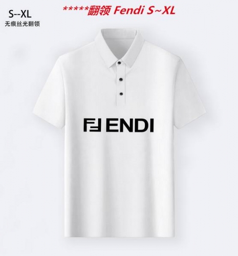 F.e.n.d.i. Lapel T-shirt 5010 Men