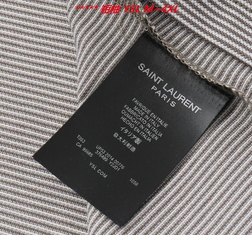 Y...S...L... Lapel T-shirt 5076 Men