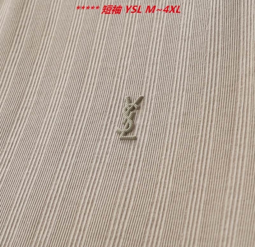 Y...S...L... Lapel T-shirt 5092 Men