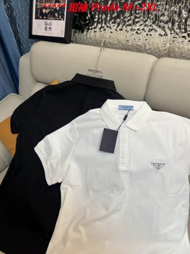 P.r.a.d.a. Lapel T-shirt 5674 Men