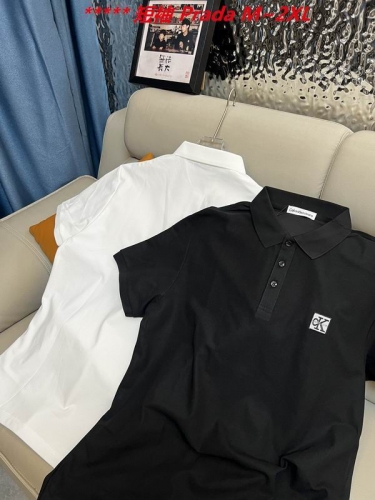 P.r.a.d.a. Lapel T-shirt 5667 Men