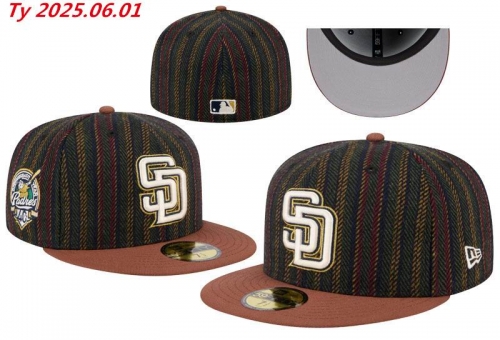 San Diego Padres Fitted caps 1013 Men