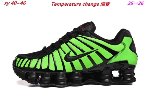 Nike Shox TL 1308 Sneakers 056 Men(It Temperature change and show the color like under the Sunshine)