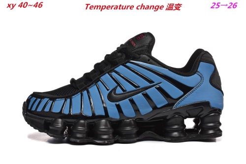Nike Shox TL 1308 Sneakers 055 Men(It Temperature change and show the color like under the Sunshine)