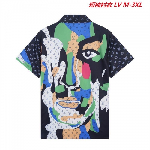 L...V... Short Shirt 4843 Men