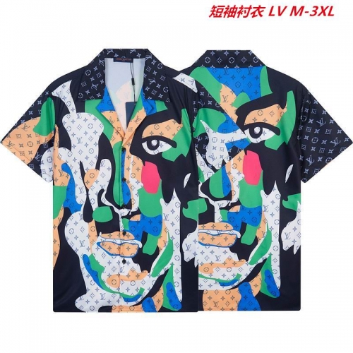 L...V... Short Shirt 4845 Men
